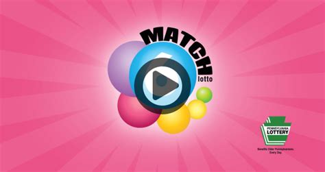 pa match 6 lottery|pa lottery past numbers results.